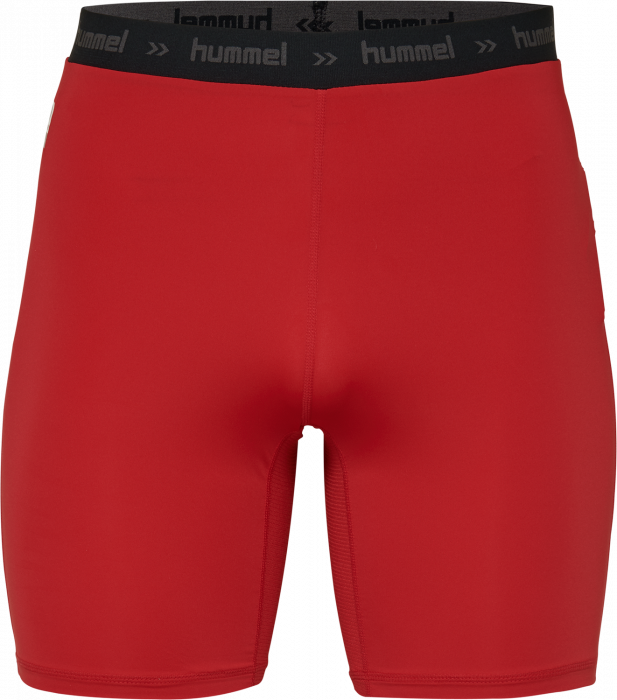 Hummel - Bfb Tight Shorts - True Red & svart